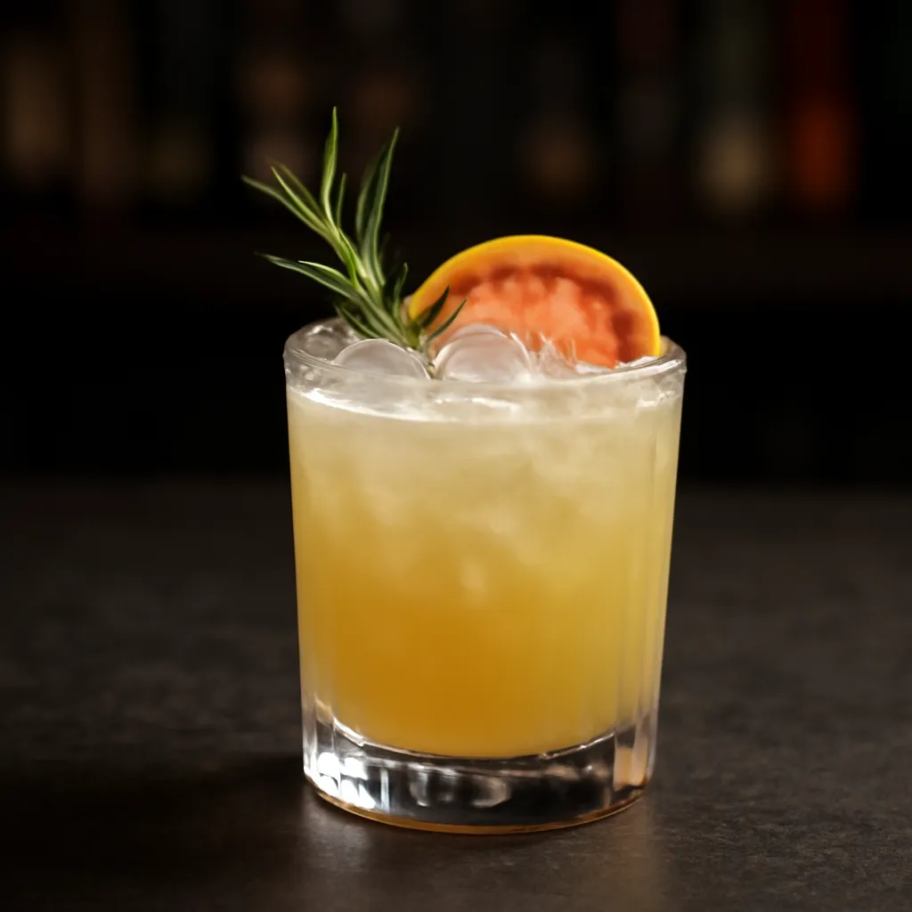 Gin Punch Rosemary