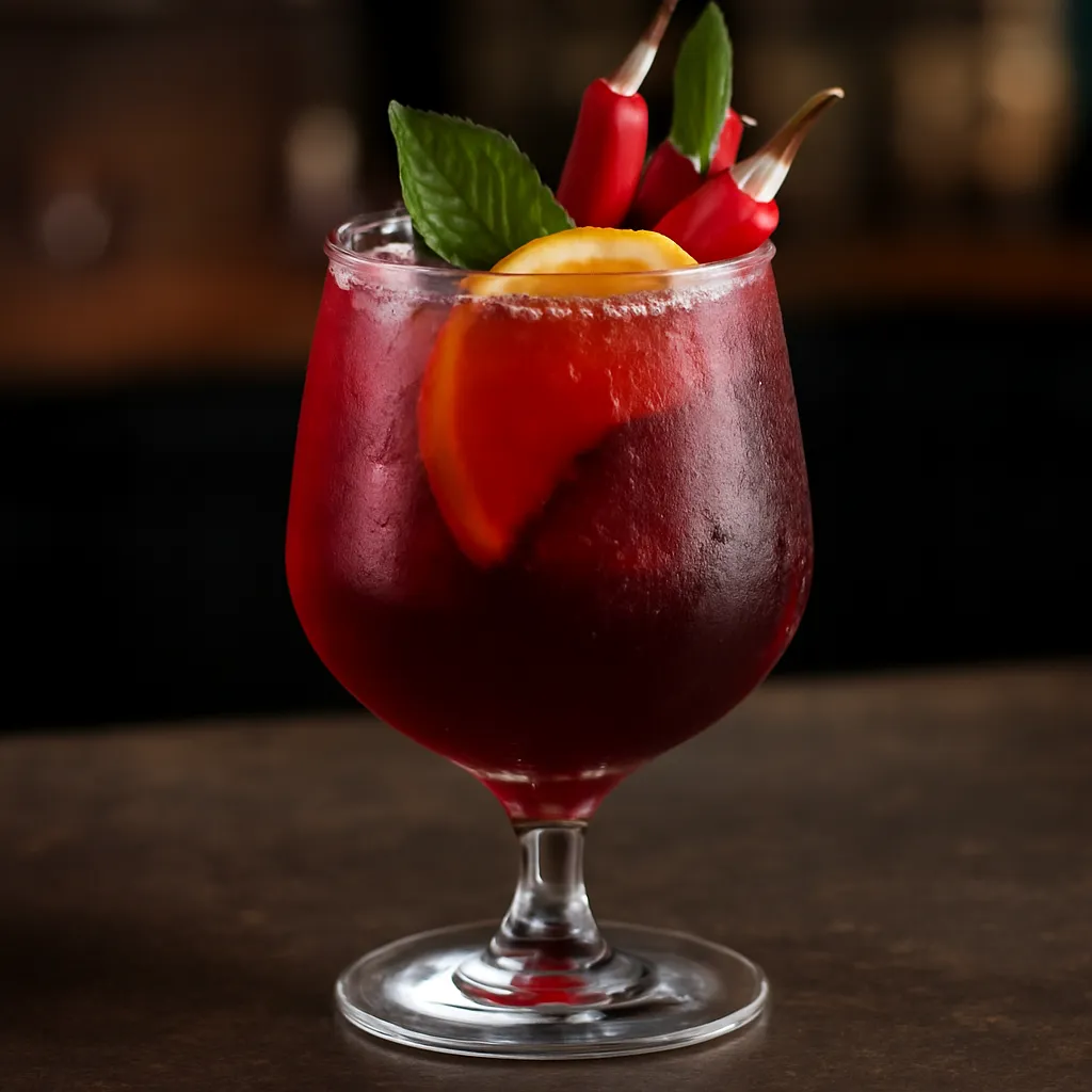 Rum Spicy Sangria