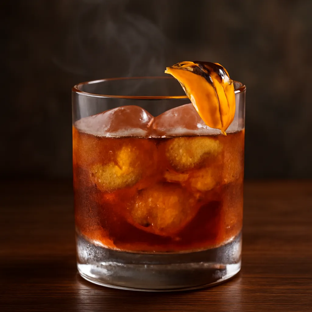Smoky Old Fashioned
