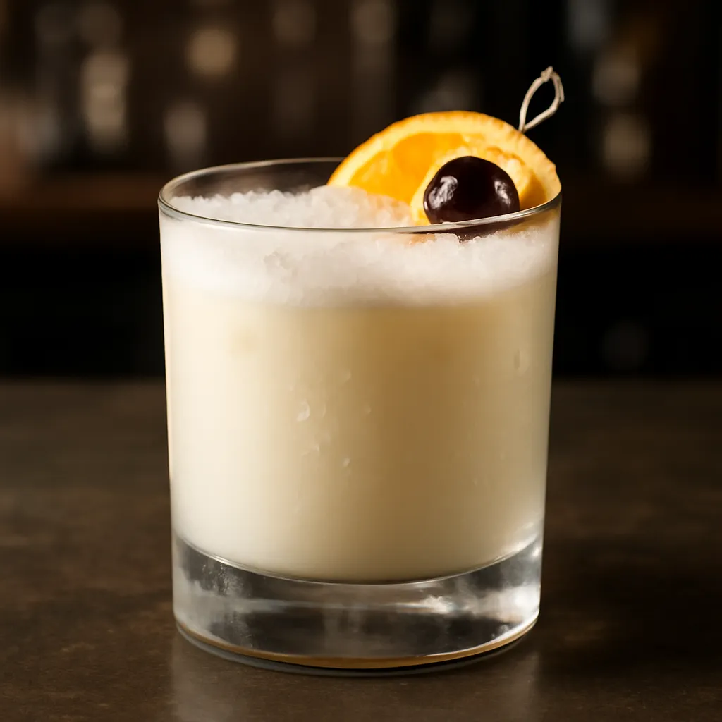 Amaro Milk Punch