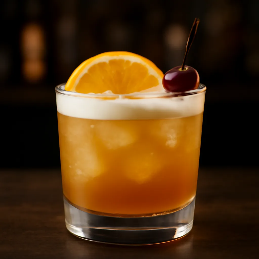 Amaretto Maple Sour