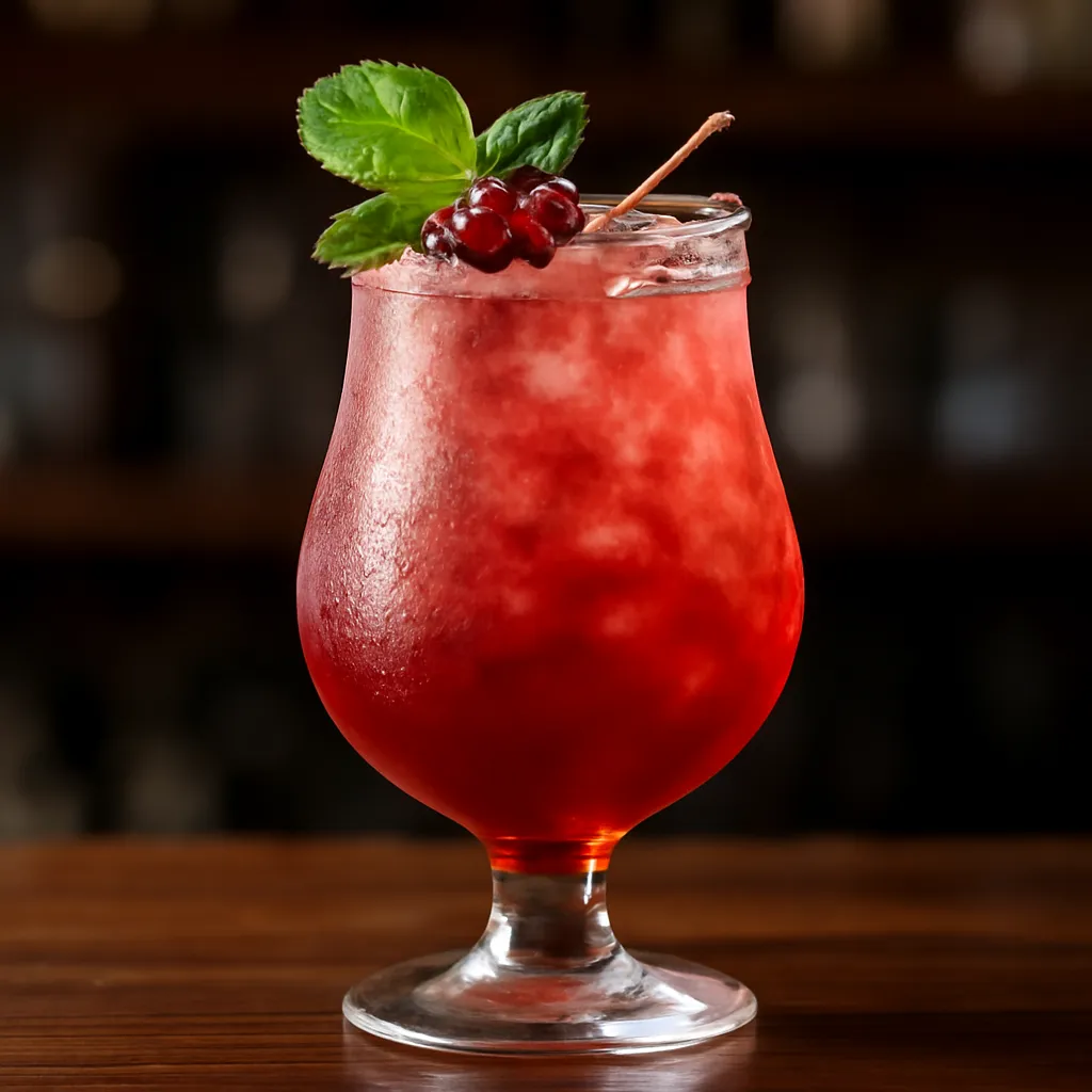 Rum Pomegranate Punch