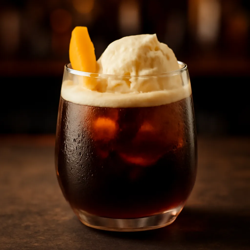 Amaro Affogato Cocktail