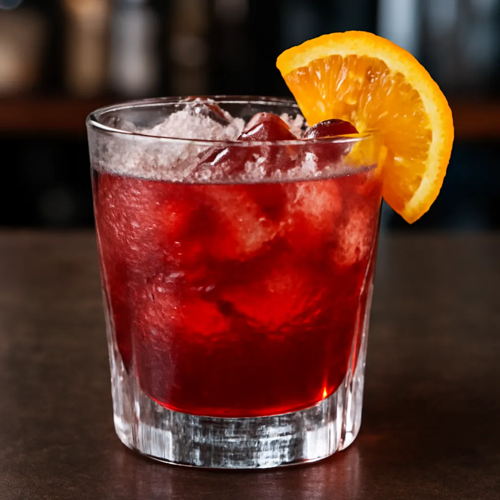 Bourbon Cranberry Punch