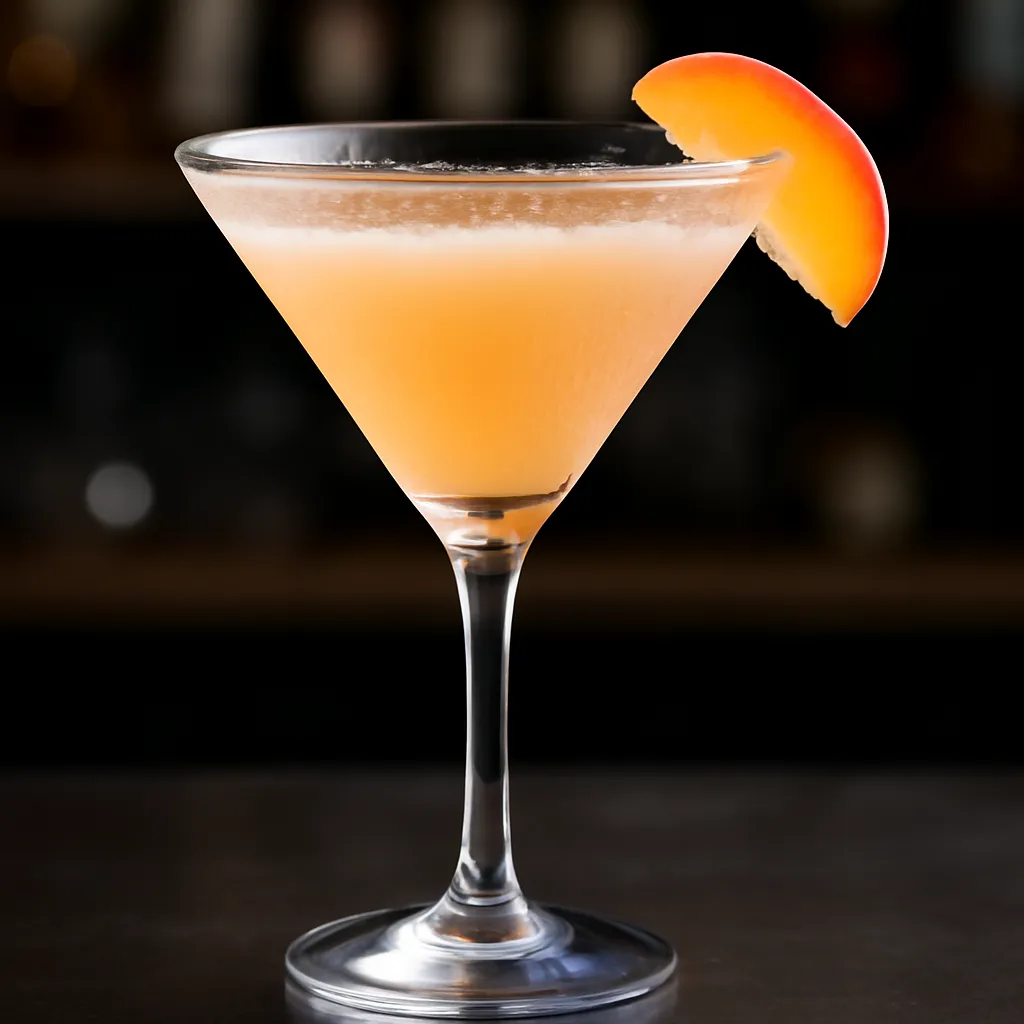Sake Martini Peach
