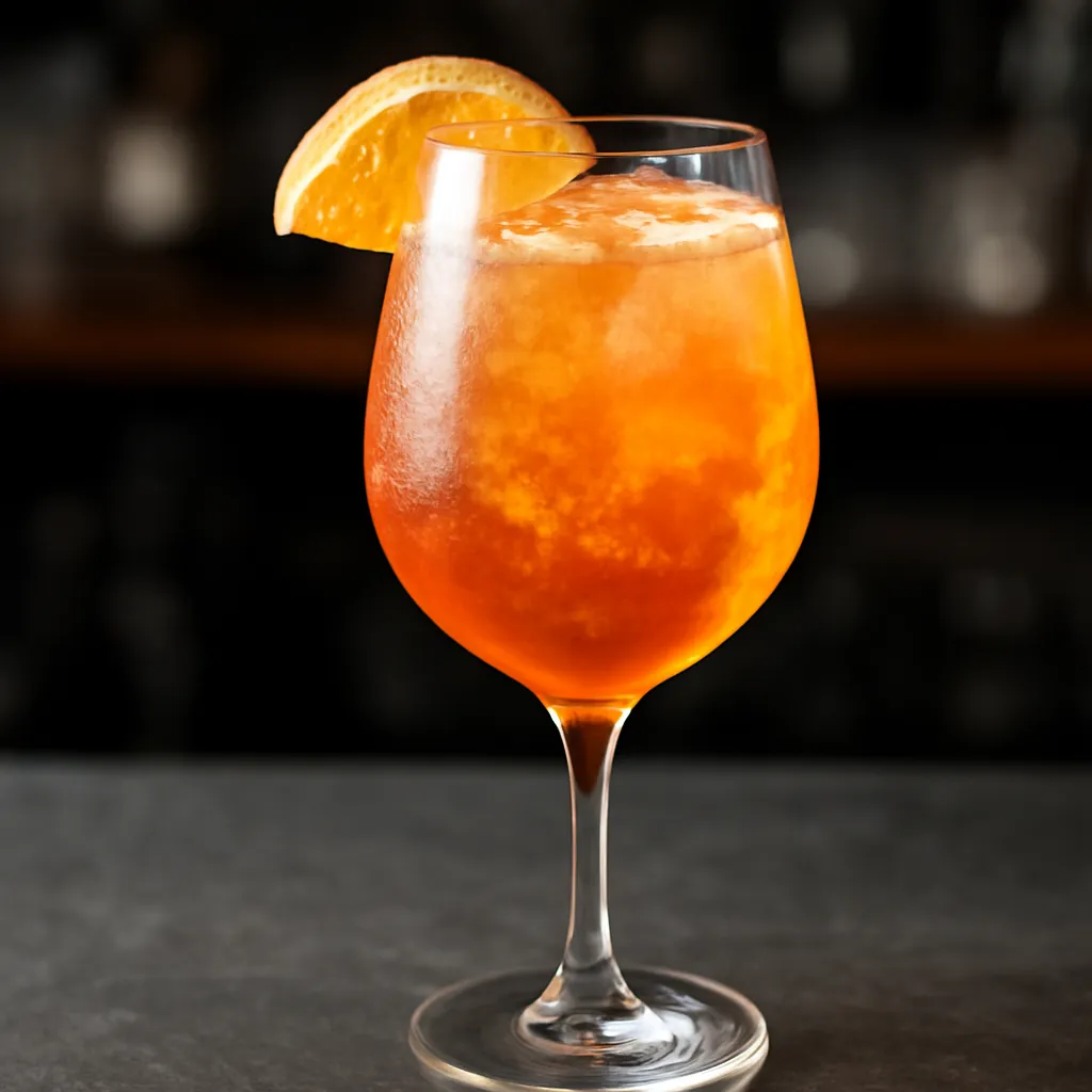 Aperol Spritz with Soda