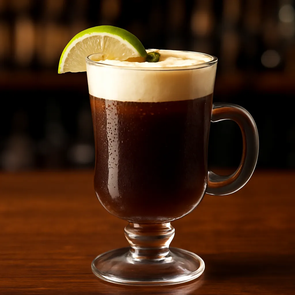Tequila Irish Coffee