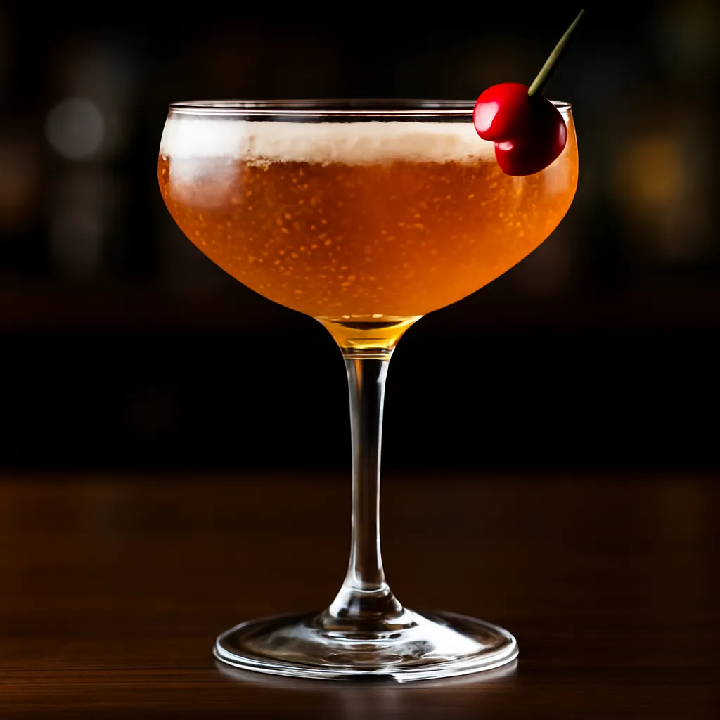 Amaretto Champagne Cocktail