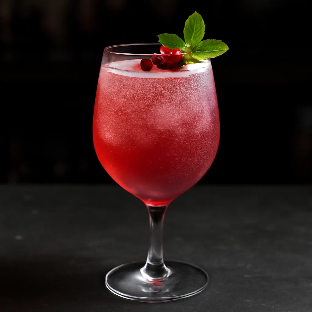 Elderflower Pomegranate Sparkler