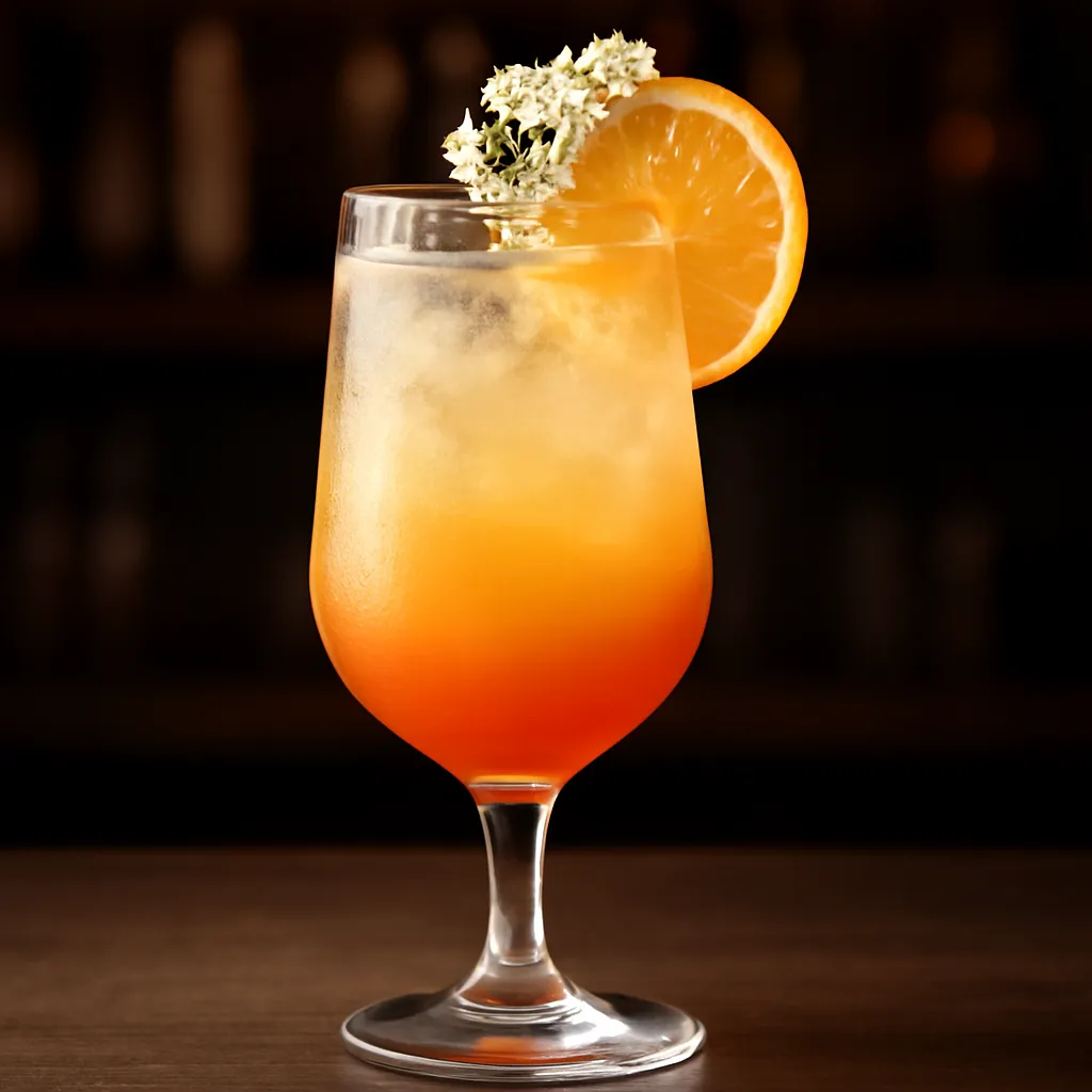 Elderflower Sparkling Sunrise