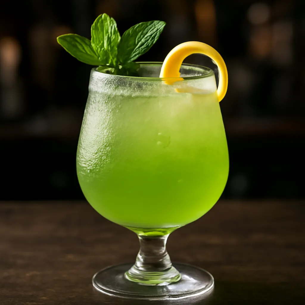 Absinthe Green Punch