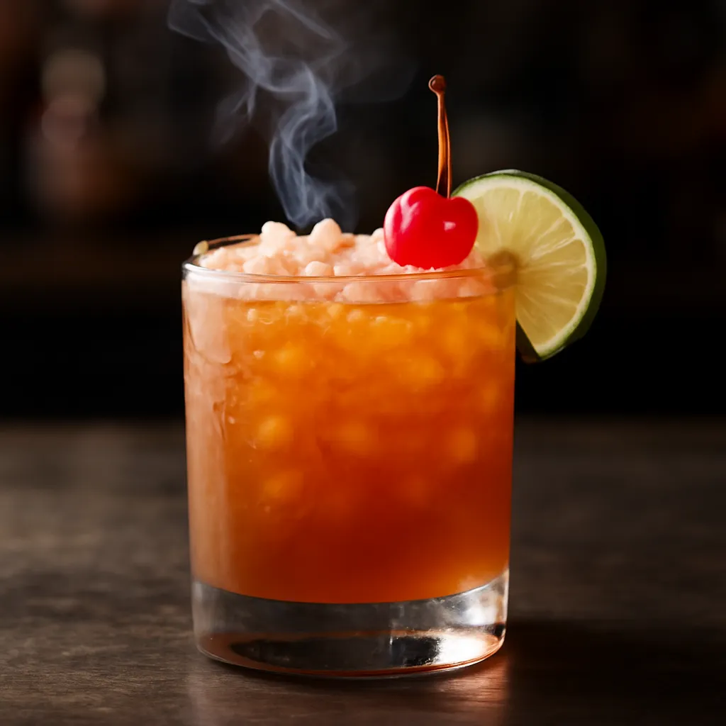 Smoked Rum Punch