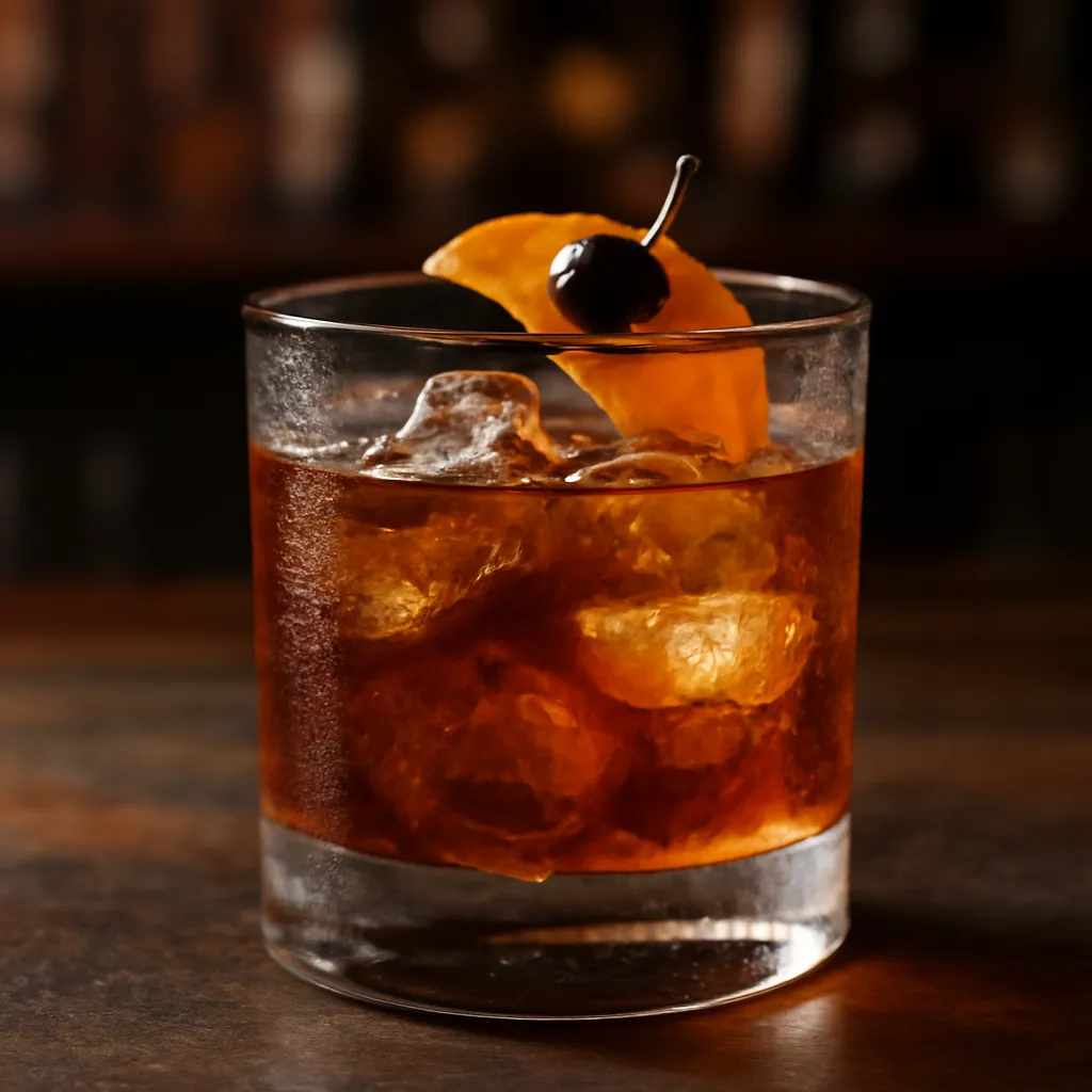 Rum Molasses Old Fashioned