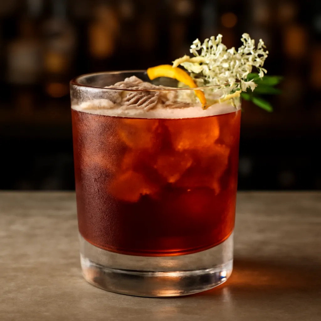 Elderflower Americano