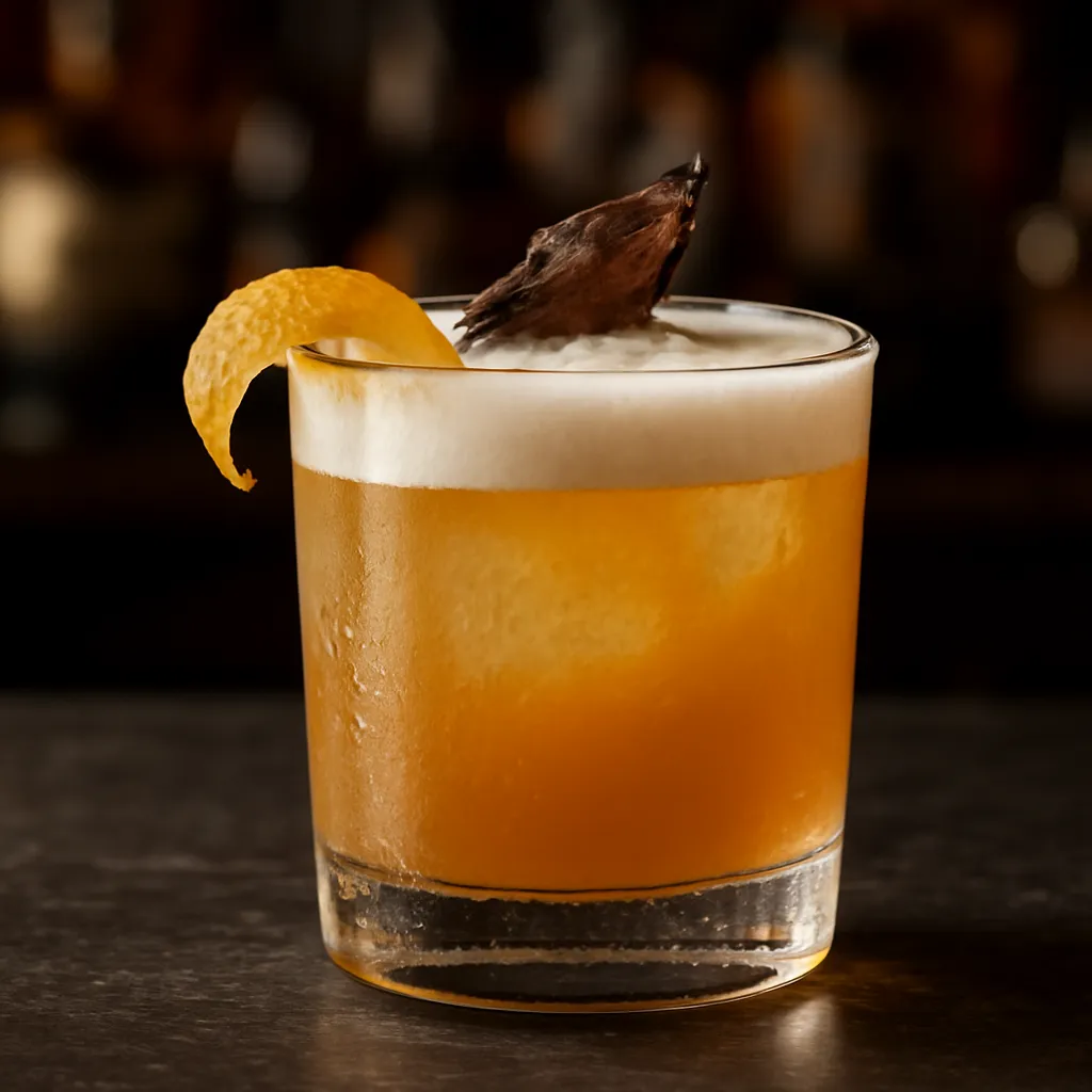 Smoked Rum Sour