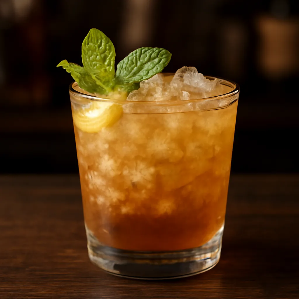 Bourbon Maple Smash
