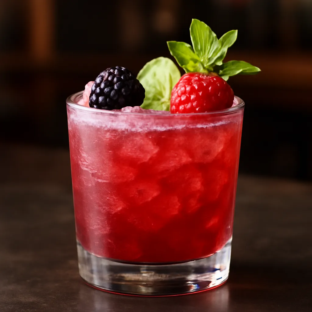 Tequila Berry Smash