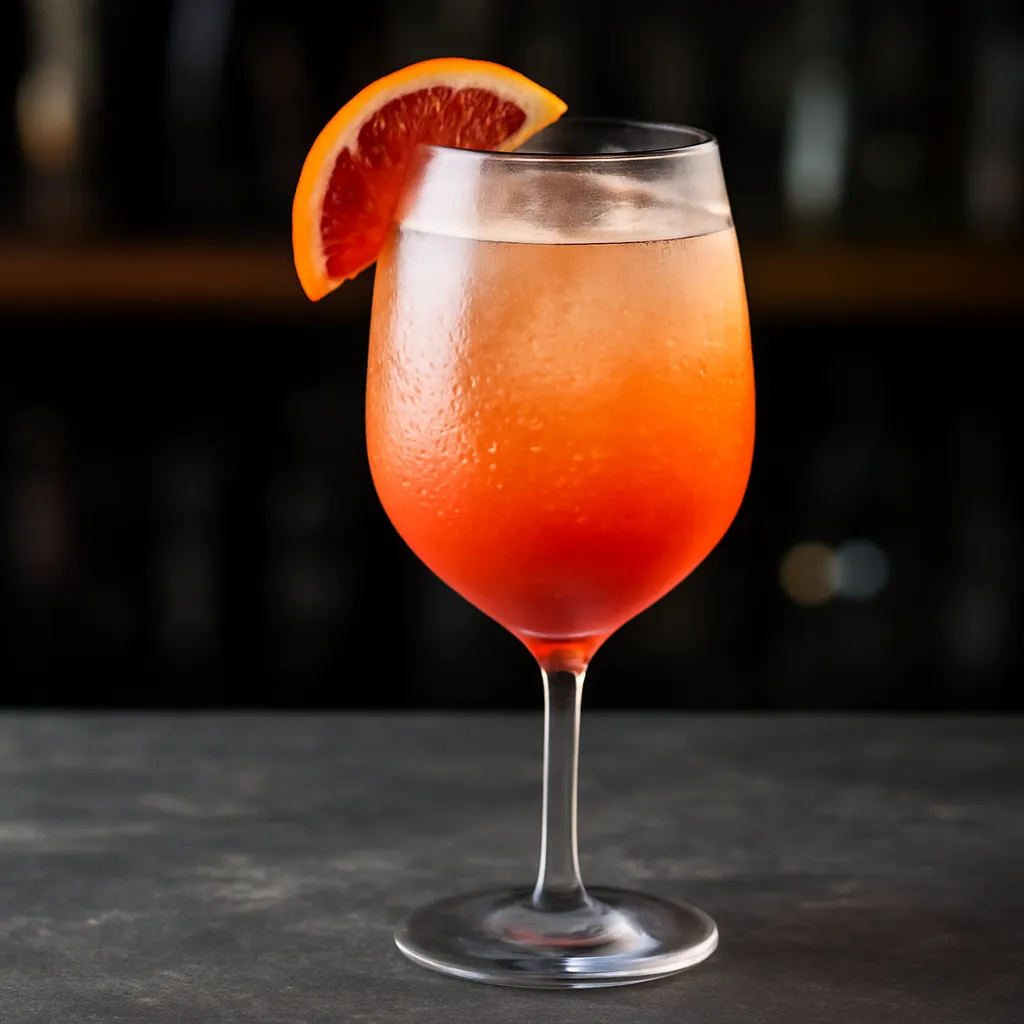 Prosecco and Blood Orange