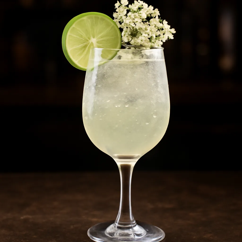 Elderflower Sparkling Lime