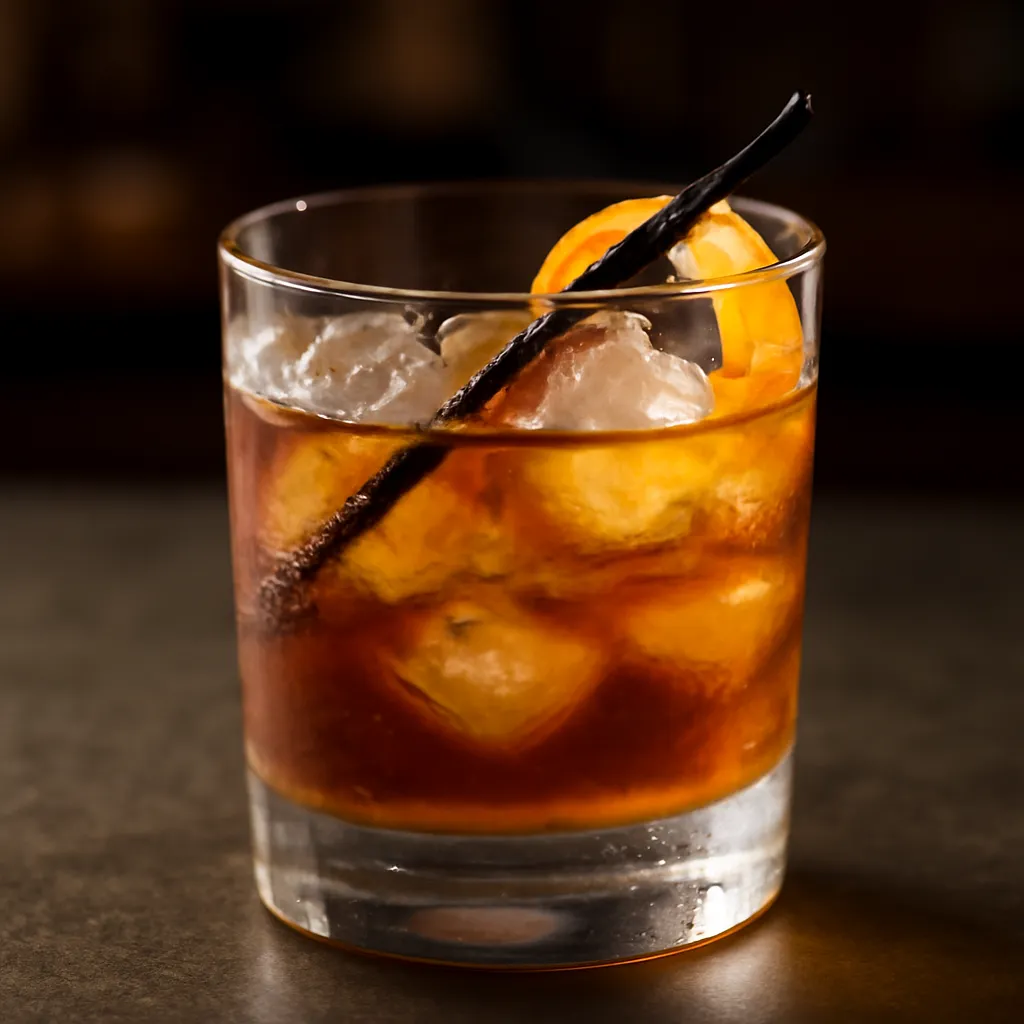 Bourbon Vanilla Old Fashioned