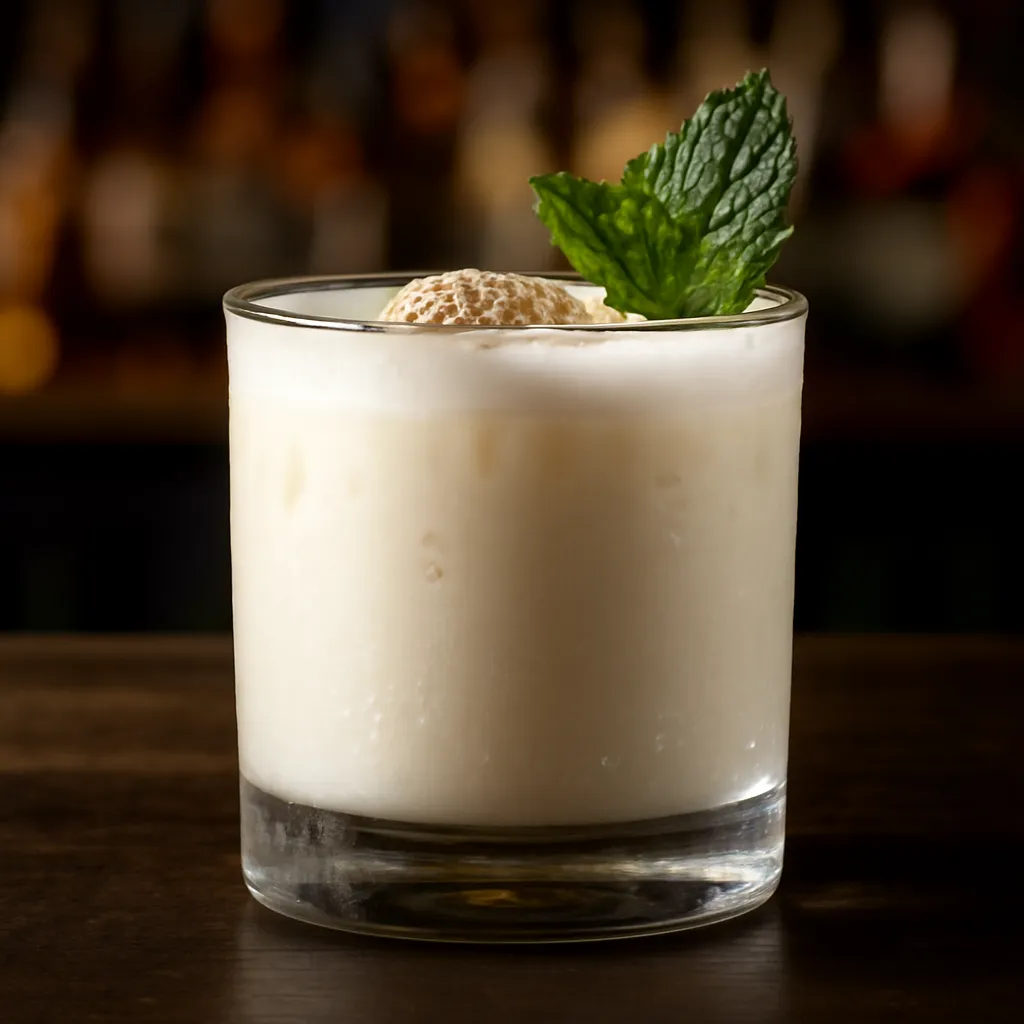 Bourbon Milk Punch