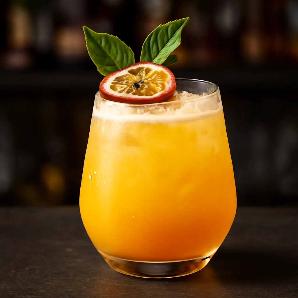 Baijiu & Passionfruit