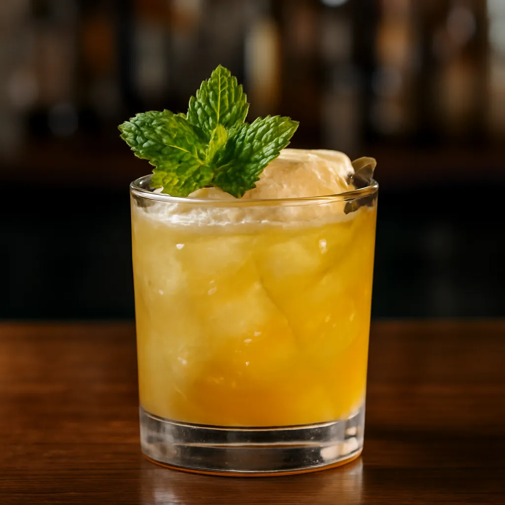 Bourbon Clover Smash