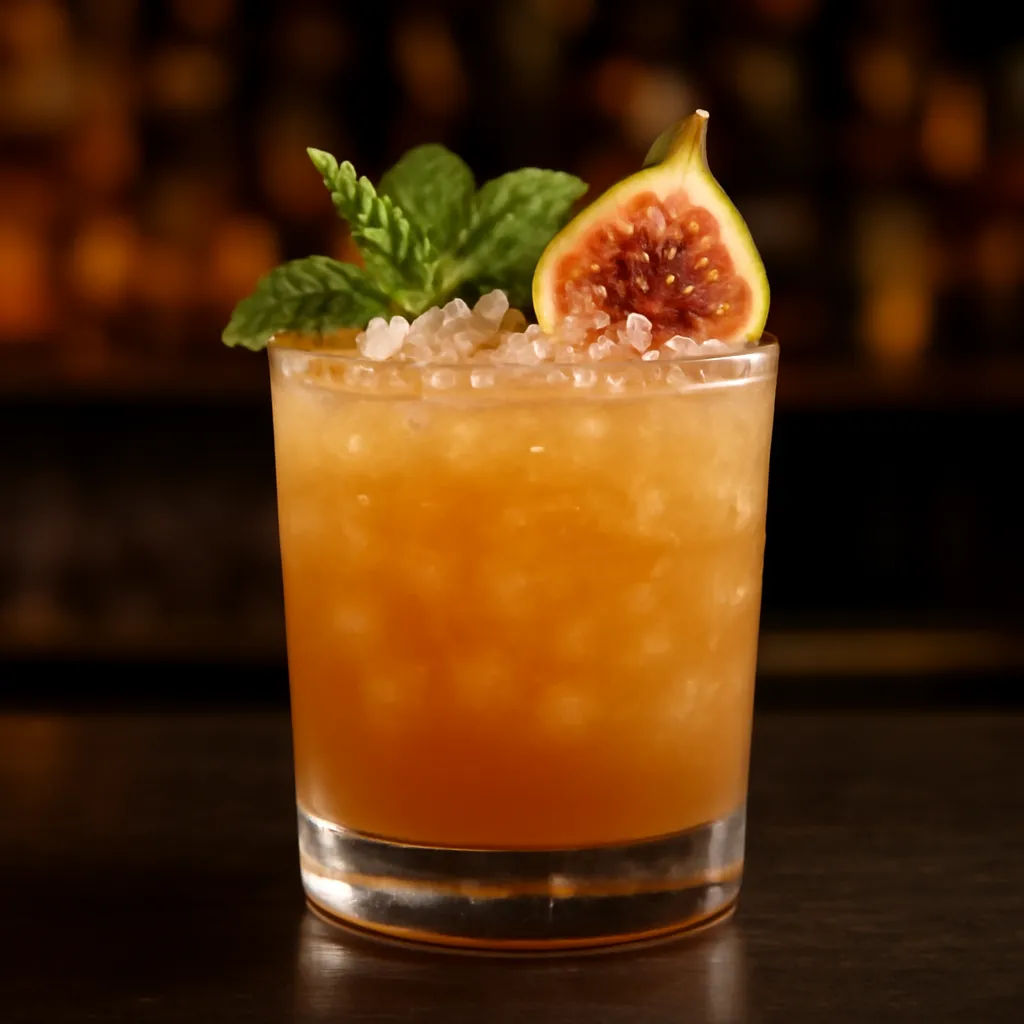 Tequila Fig Smash