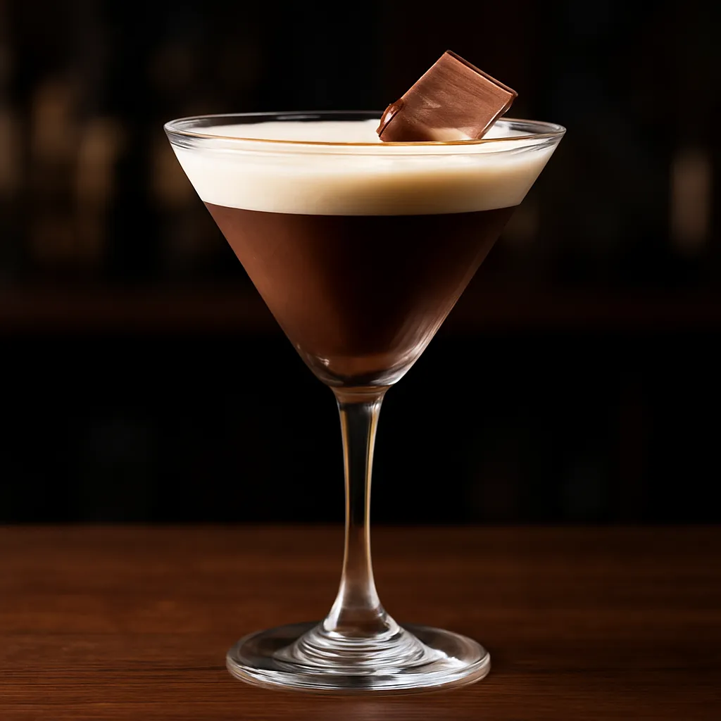 Chocolate Martini Layered