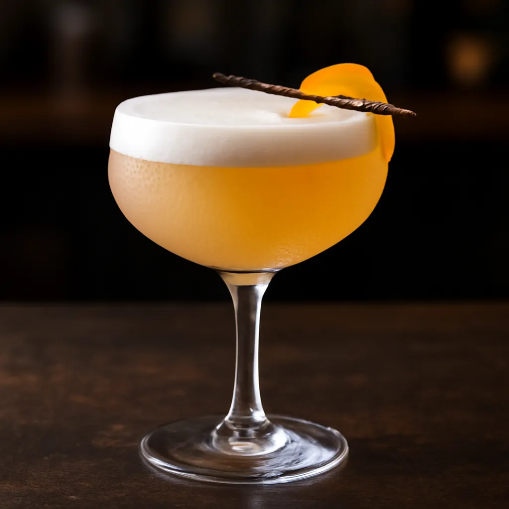 Rum Vanilla Sour