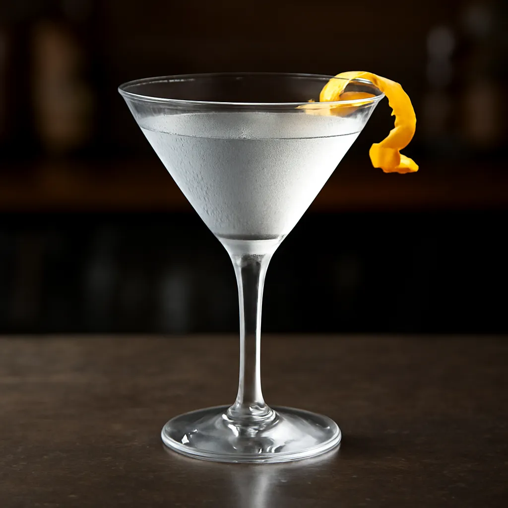 Gin Martini Lemon Twist