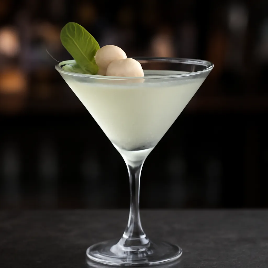 Absinthe Fairy Lychee Martini