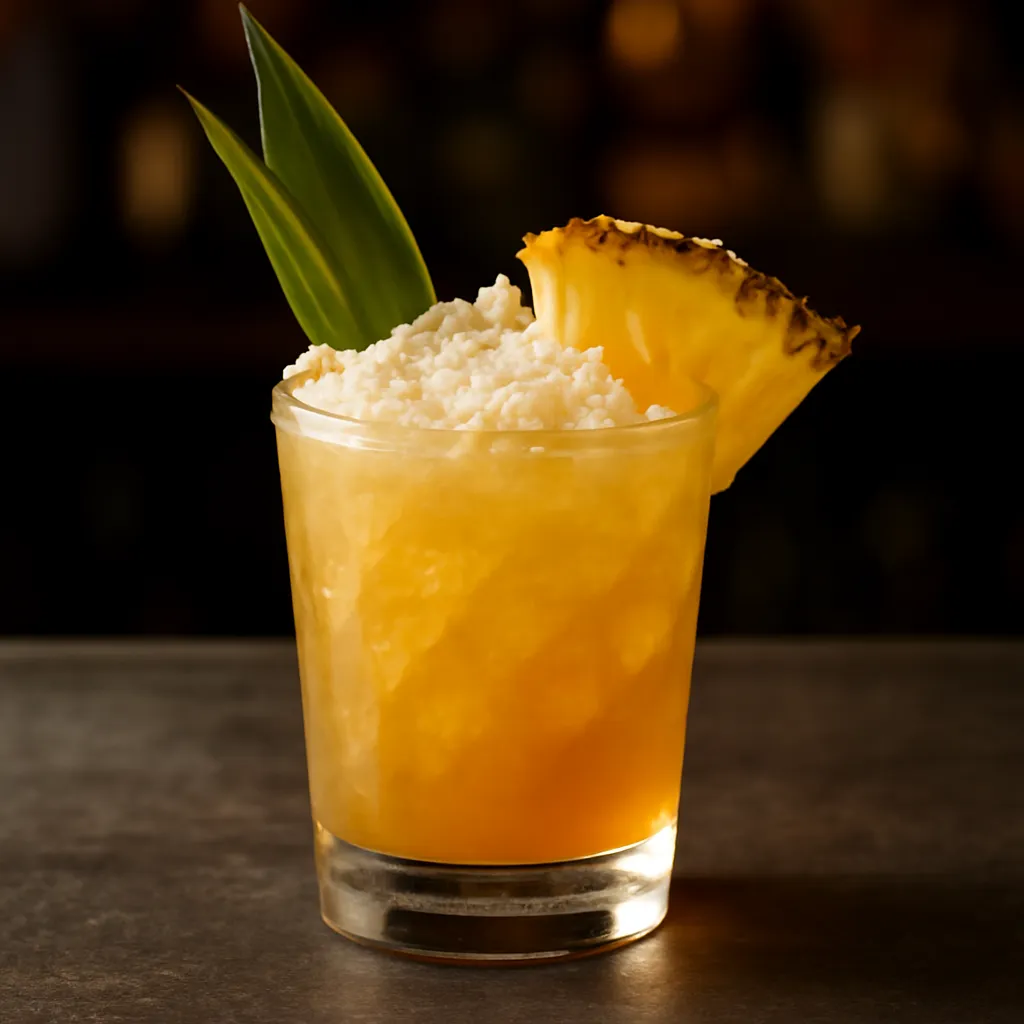 Bourbon Pineapple Smash