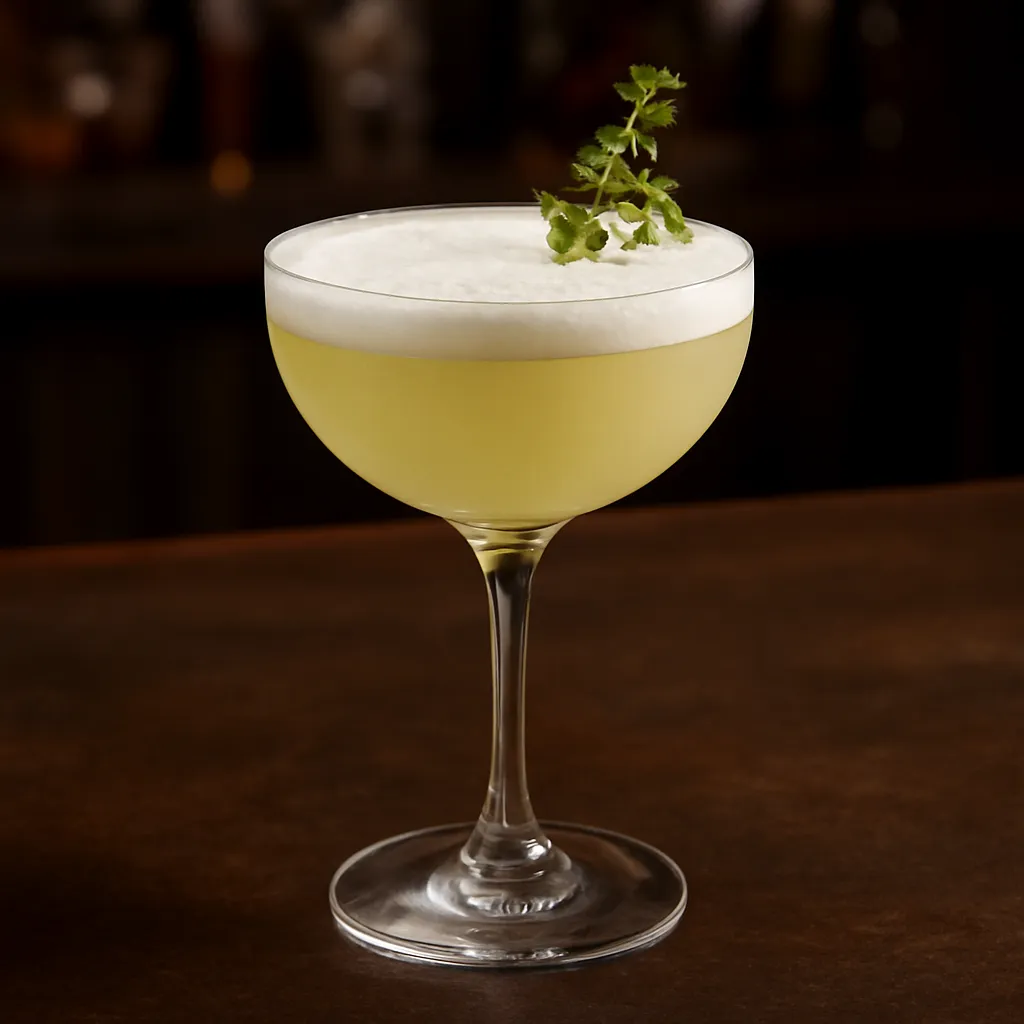 Absinthe Thyme Sour