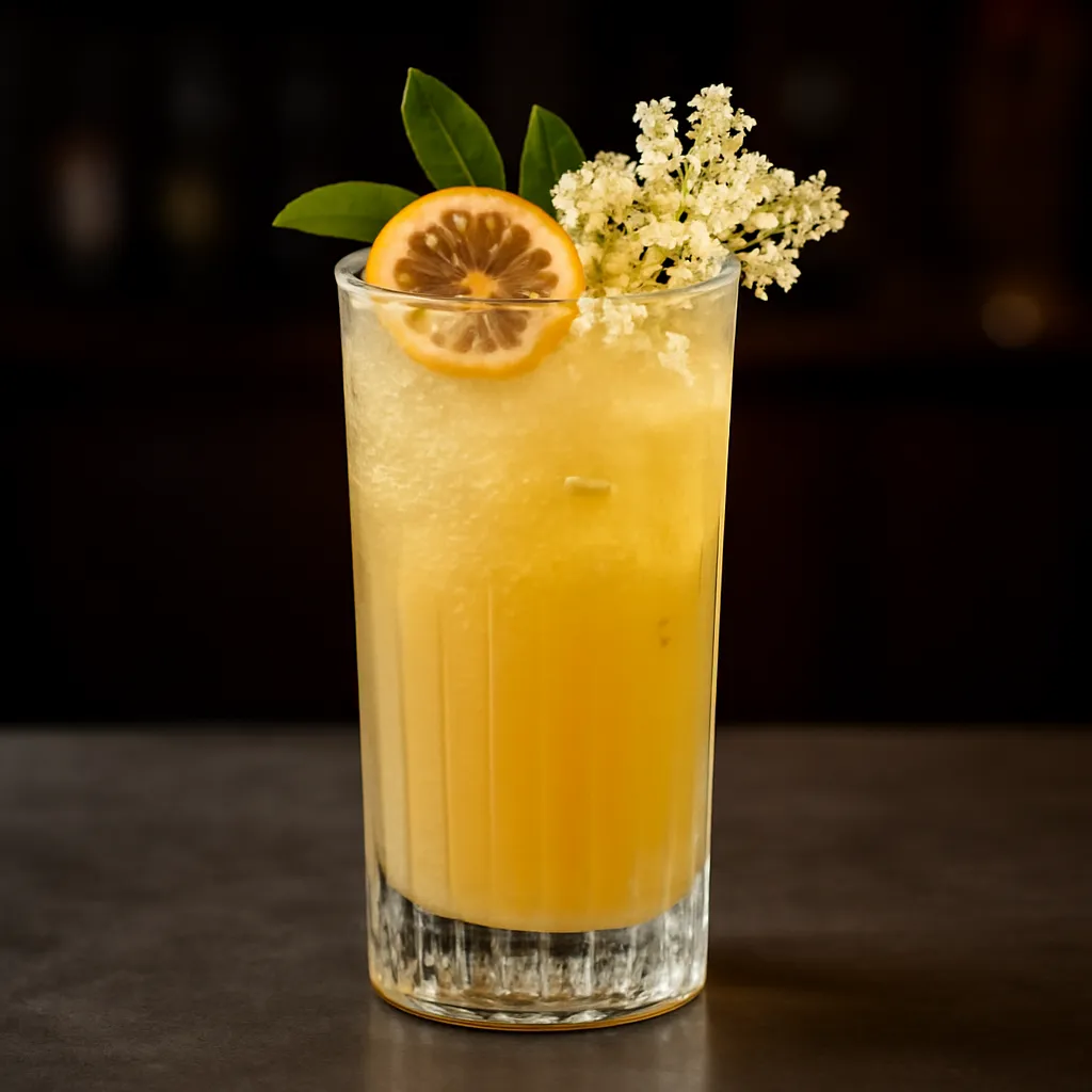 Elderflower Passion Fizz