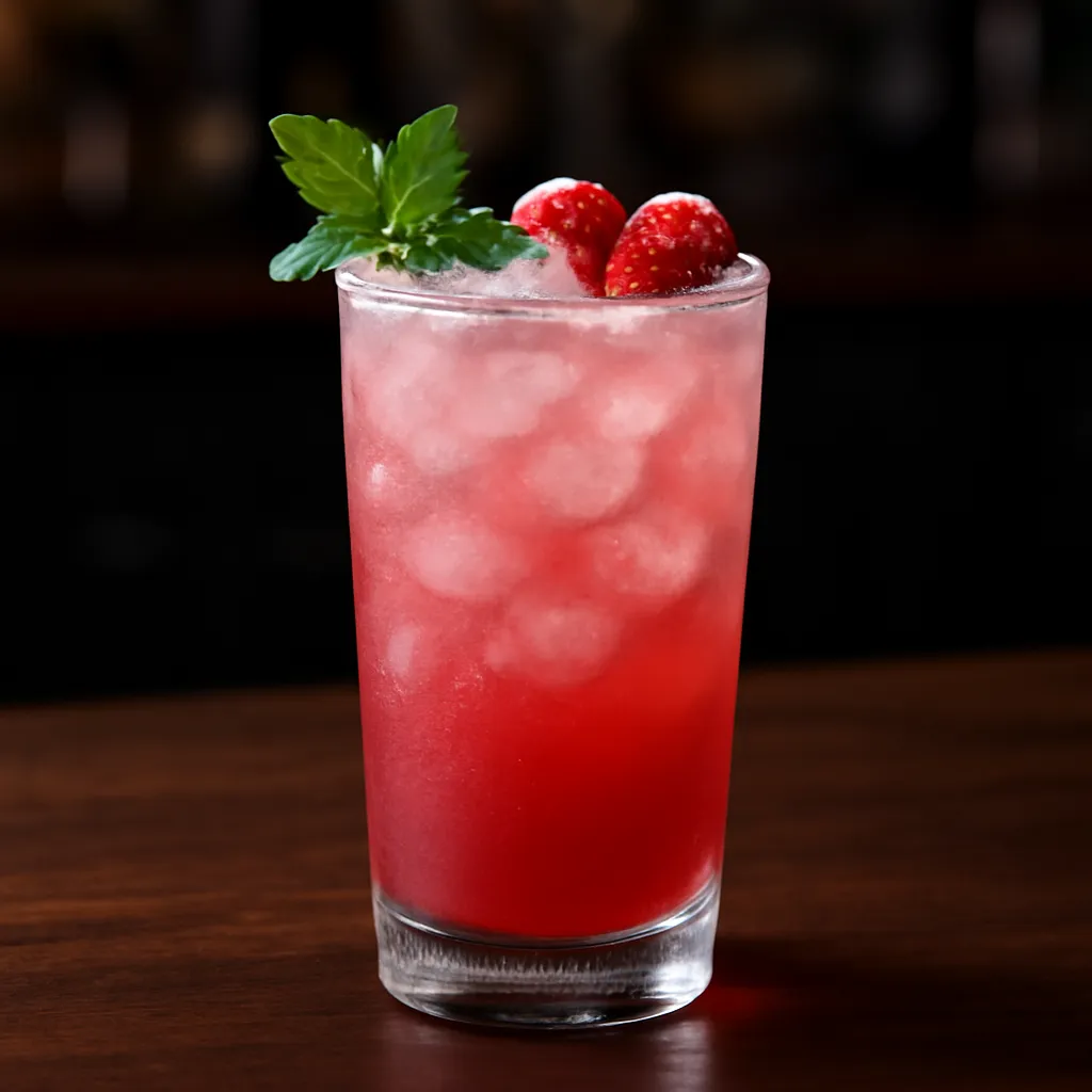 Gin Collins Raspberry