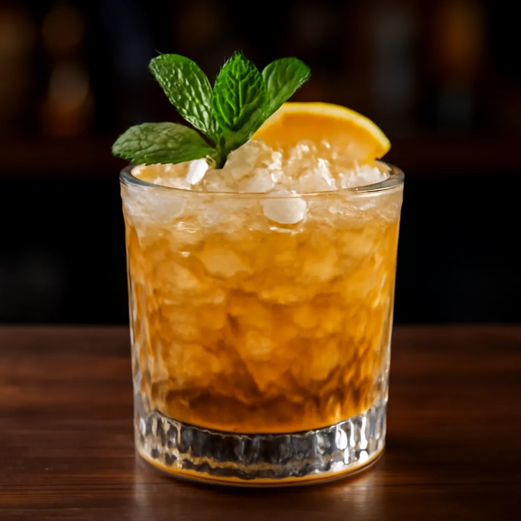 Irish Whiskey Cobbler