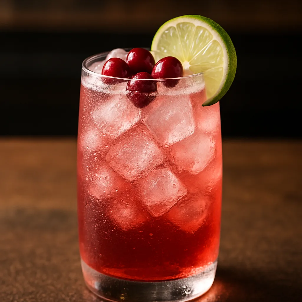 Vodka Cranberry Fizz