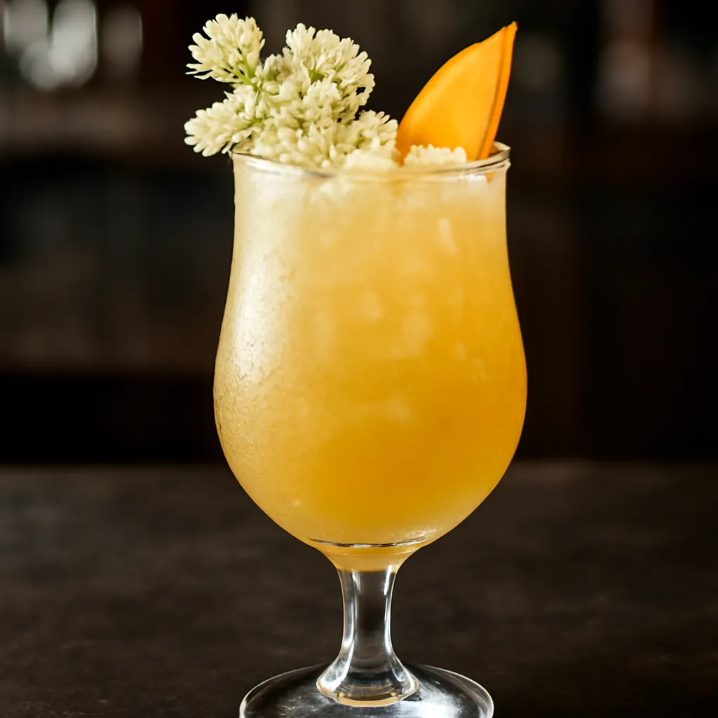 Elderflower Mango Fizz
