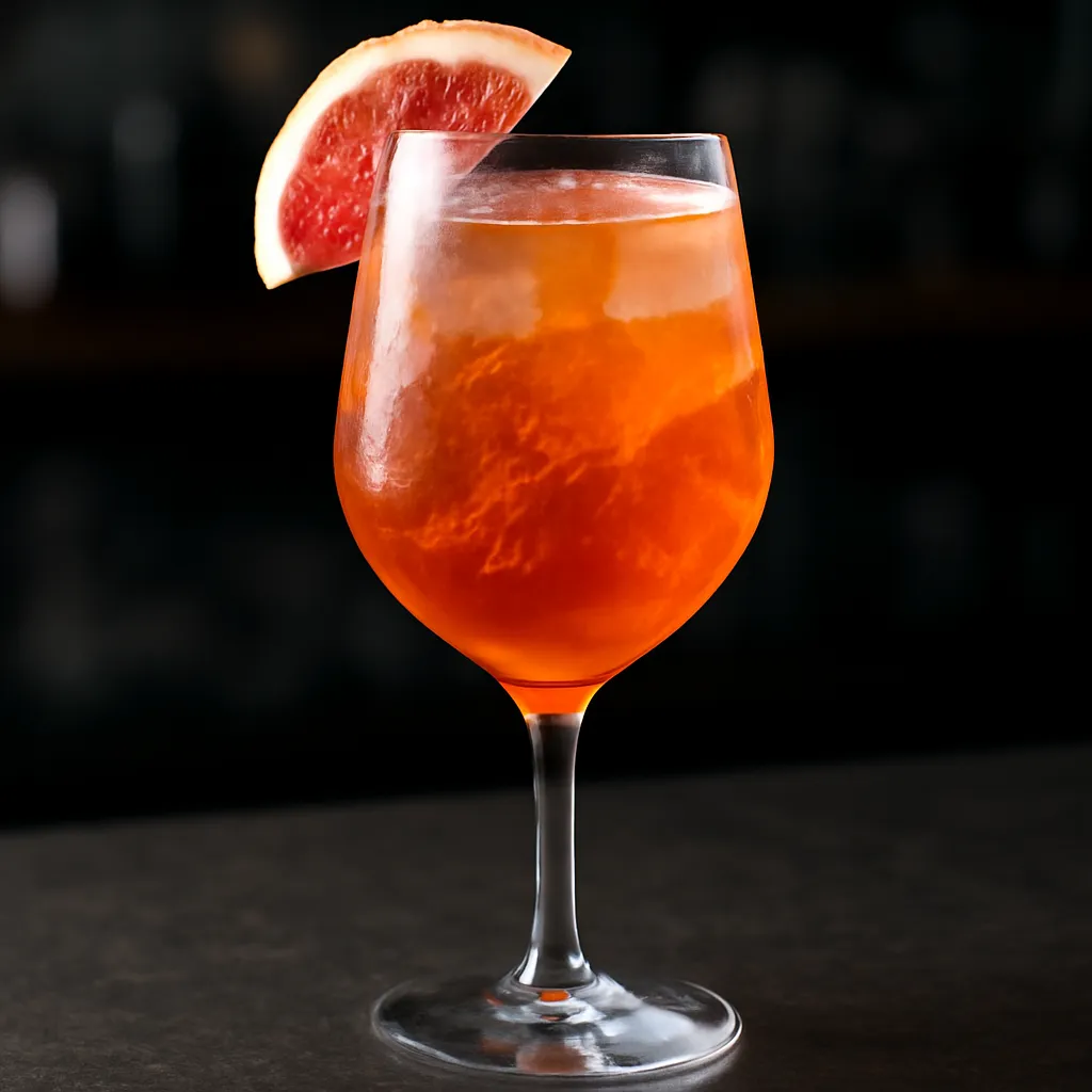 Aperol Spritz with Grapefruit