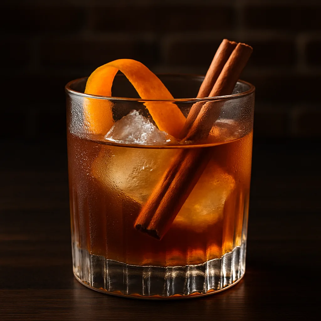 Bourbon Cinnamon Old Fashioned