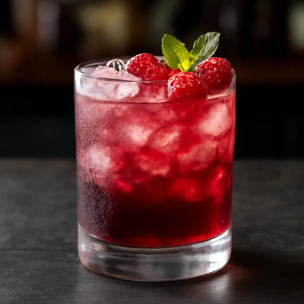 Gin Punch Raspberry
