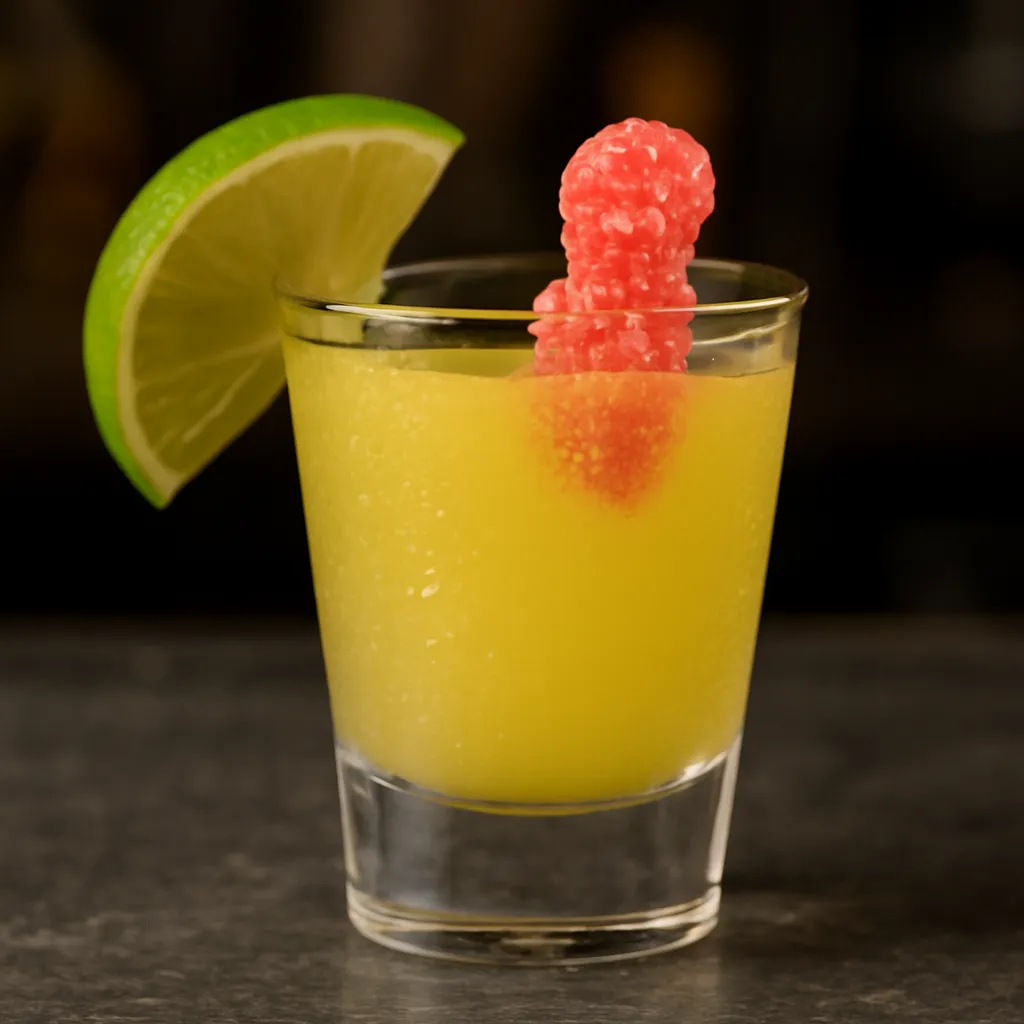 Sour Patch Kid Shot