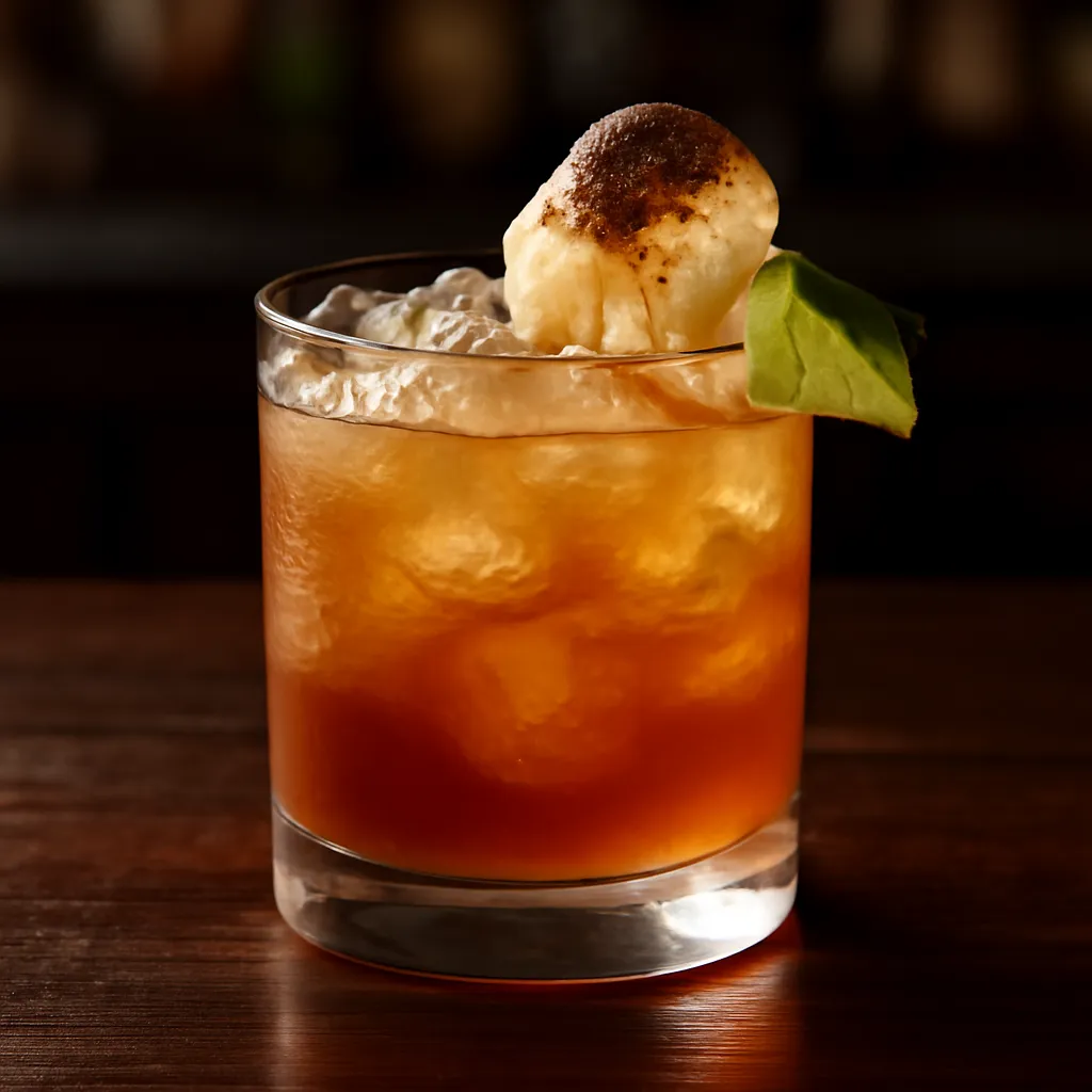 Rum Campfire Cocktail