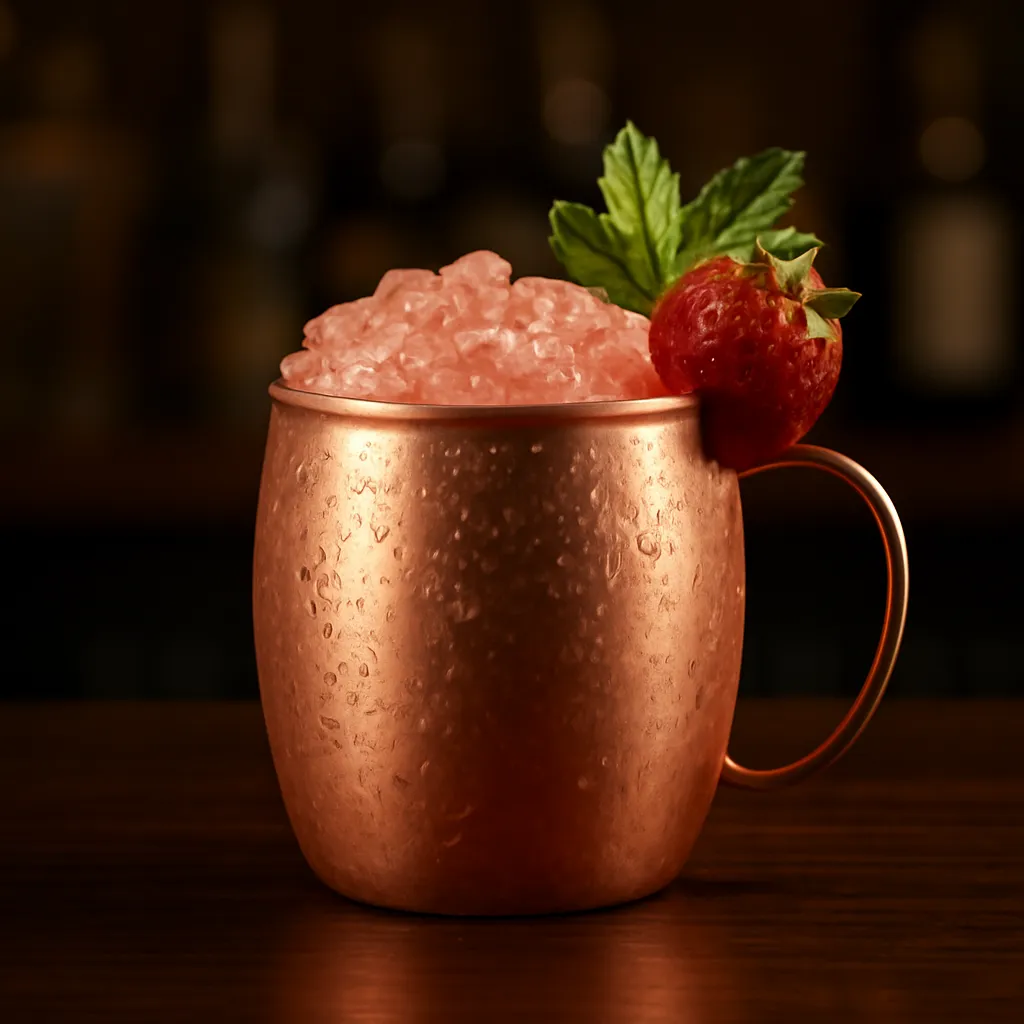 Sake Mule Strawberry
