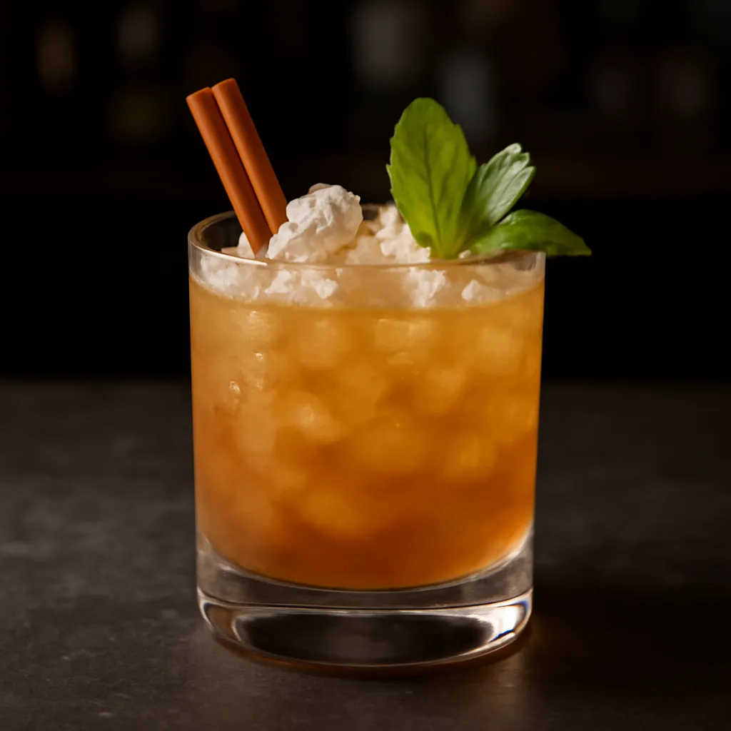 Bourbon Cinnamon Smash