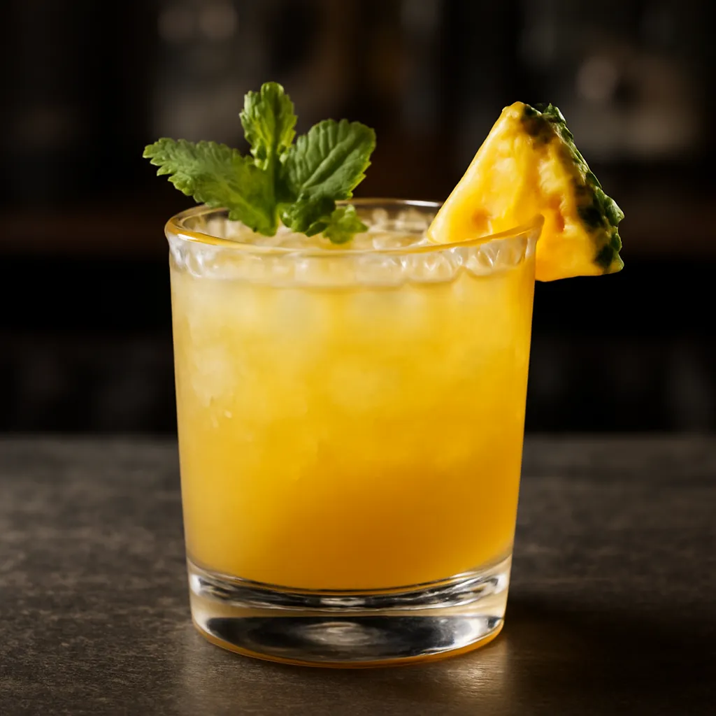 Gin Smash Pineapple