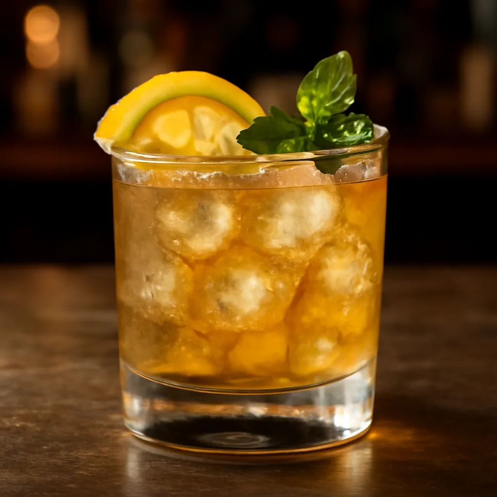 Bourbon Gold Rush Smash