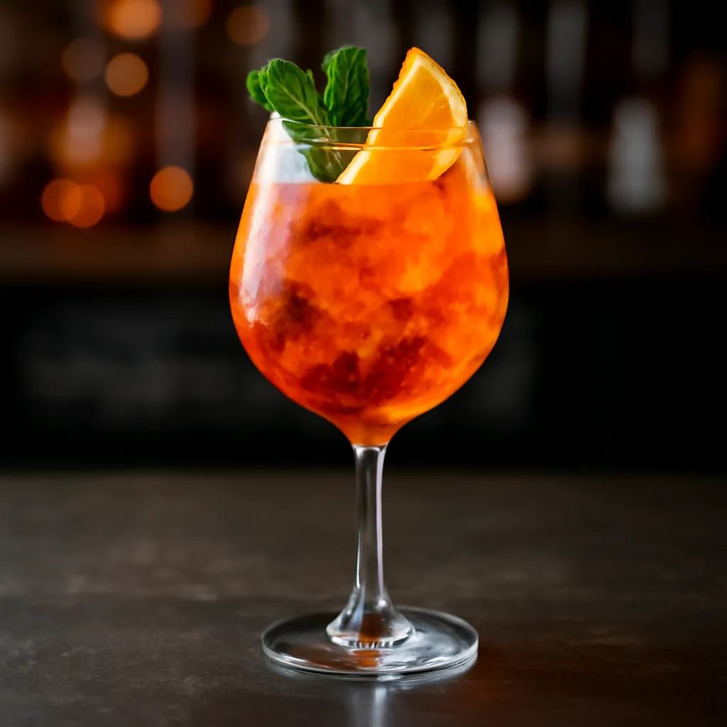 Aperol Wine Spritzer