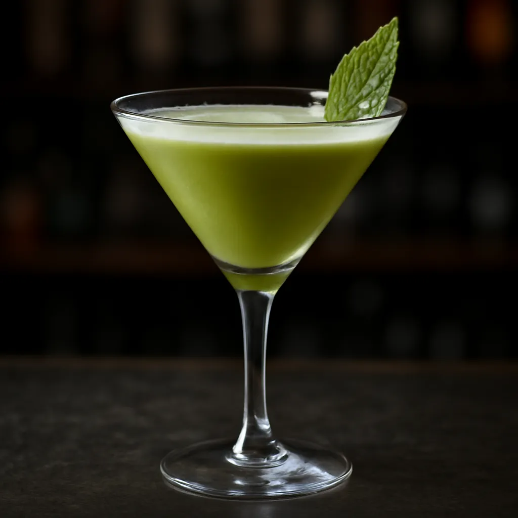 Sake Martini Matcha